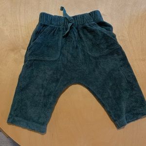 Terry cloth pants baby